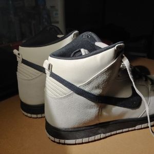 Nike shoes (not sure which) (white/gray)